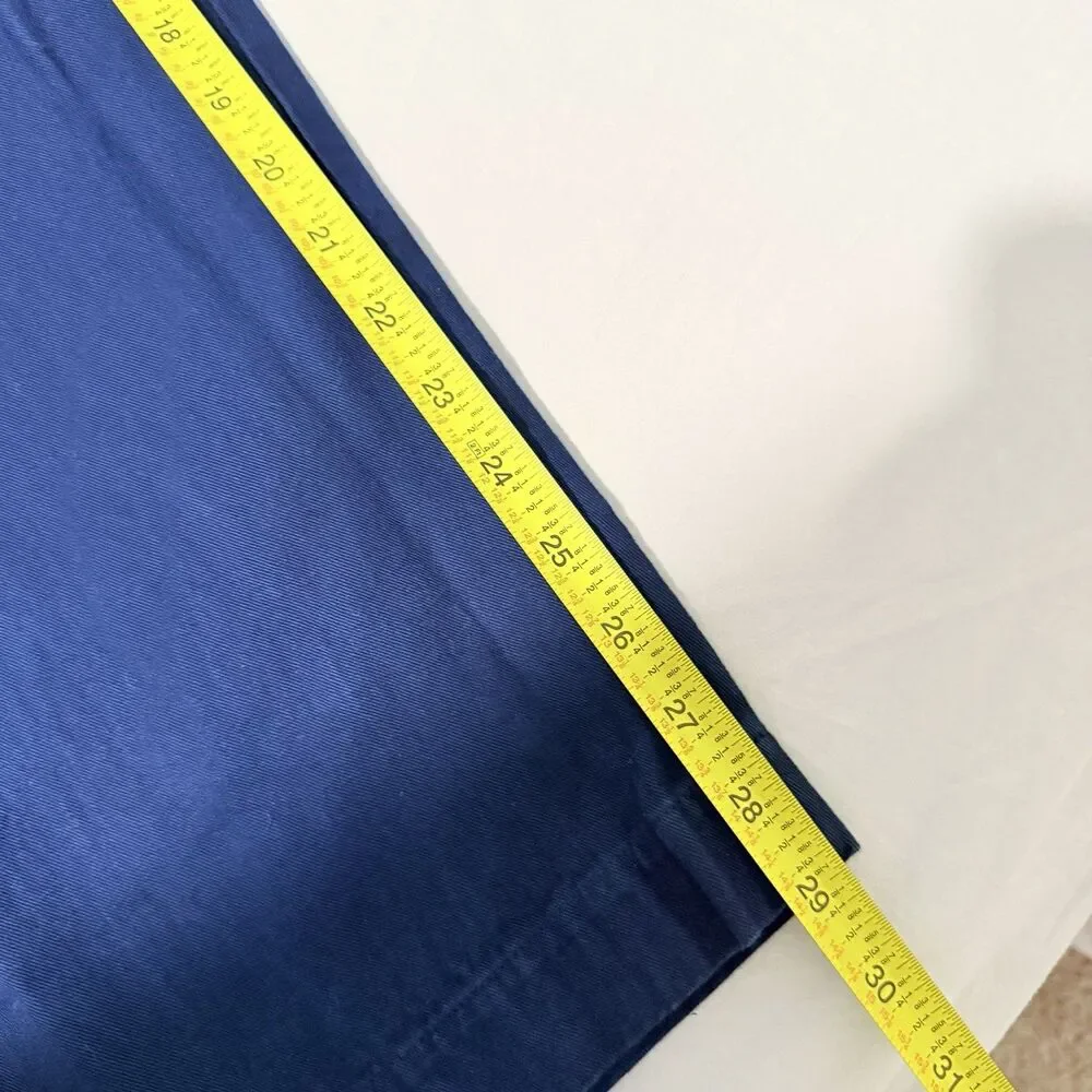 Industry Of All Nations Men’s Indigo 12 Chino Organic Cotton Pants 36 NWT